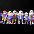 Ikon program: Undertale Sans UT hd wall…