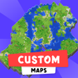 أيقونة البرنامج: Custom Map for Minecraft