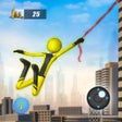 프로그램 아이콘: Stickman Rope Hero Fight