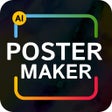 Ícone do programa: AI Poster Maker - Flyer M…