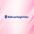 Иконка программы: Width and Height Finder