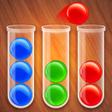 أيقونة البرنامج: Wooden Ball Sort - Puzzle…