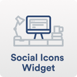 Programikonen: Social Icons Widget amp B…