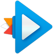 Ícone do programa: Rocket Player Material Gr…