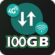 Ícone do programa: Internet Data app : 100 G…