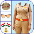 程序图标：Women Police Suit Photo E…