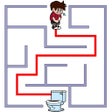 プログラムのアイコン：Maze Escape: Toilet Rush