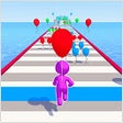 ไอคอนของโปรแกรม: Blazing Balloon Run Game