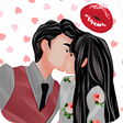 أيقونة البرنامج: WAStickerApps Couple Love…