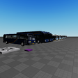 Subway Train And Bus Race