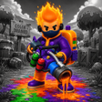 プログラムのアイコン：Color Eater: Survive in S…