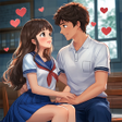 Ícone do programa: Love Life: School Anime G…