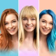 ไอคอนของโปรแกรม: Hair AI: Try Hairstyle Fi…