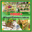 程序图标：1000+ Wood Planters Ideas
