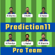 Prediction11- Today Match Team