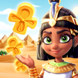 Biểu tượng của chương trình: Gods  Gems: Egyptian Matc…