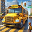 Ikona programu: School bus driving 2021