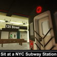 Icon of program: Sit at a NYC Subway Stati…