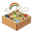 ไอคอนของโปรแกรม: Drawer Village: Character…