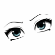 How to draw anime style eyes