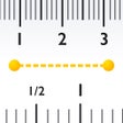 Иконка программы: Pocket Ruler AR  Measure …