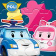 Programın simgesi: Robocar poli: Puzzle Fun