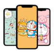 Icon of program: Blue Cat Cartoon Wallpape…