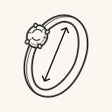أيقونة البرنامج: Ring Sizer.