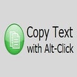 Icon of program: Copy text with Alt-Click