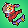 ไอคอนของโปรแกรม: Kickflip Santa Game