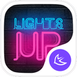 Shine Neon Lights Theme & HD Wallpapers icon