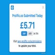 Icoon van programma: Prolific Daily Summed Sub…