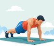 プログラムのアイコン：30 Day Push Up Challenge