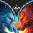 Icoon van programma: Zipper Wallpaper: Zip Loc…