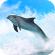 Icon of program: Dolphins 3D. Live Wallpap…