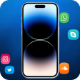 程序图标：iOS 16 Launcher
