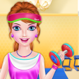 程序图标：Girl Workout at Gym