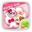 أيقونة البرنامج: GO SMS PRO PINKYCAT THEME
