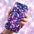 Programın simgesi: Glitter Live Wallpaper Gl…