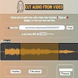 Ícone do programa: Cut-audio-from-video (Twi…