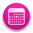 MonthlyCal - A colorful monthly calendar widget