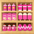 Иконка программы: Goods Sorting 3D: Triple …