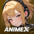 ไอคอนของโปรแกรม: AnimeX: Share Memories wi…