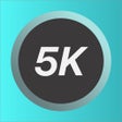 أيقونة البرنامج: 5K Run - Walk run tracker
