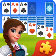 Programın simgesi: Solitaire Jigsaw Puzzle -…