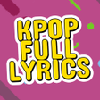 プログラムのアイコン：Kpop Songs Full Lyrics Hi…