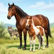 프로그램 아이콘: Wild Horse Herd Survival …