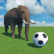 Icoon van programma: Kick football balls