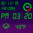 Иконка программы: night talking clock