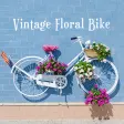 Vintage Floral Bike Theme